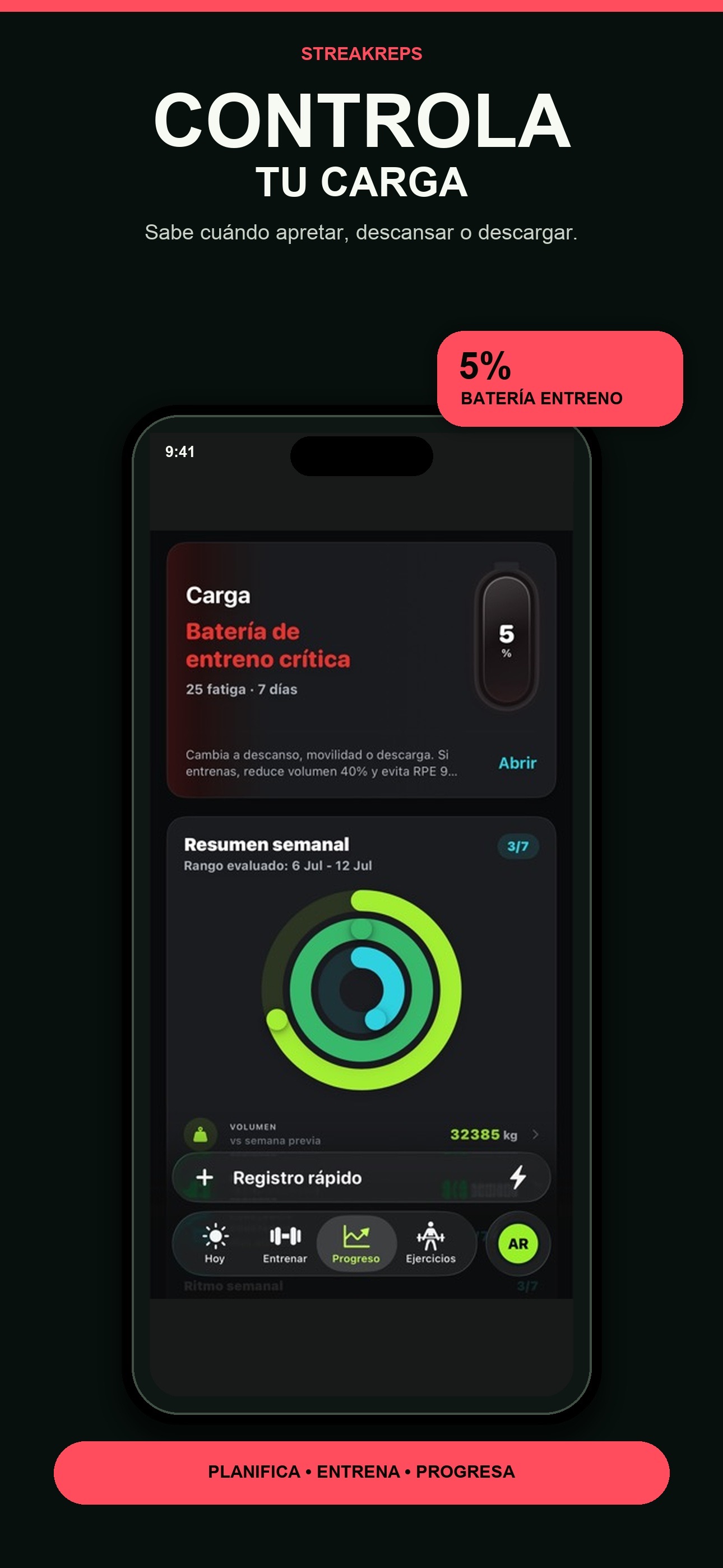 StreakReps screenshot 3