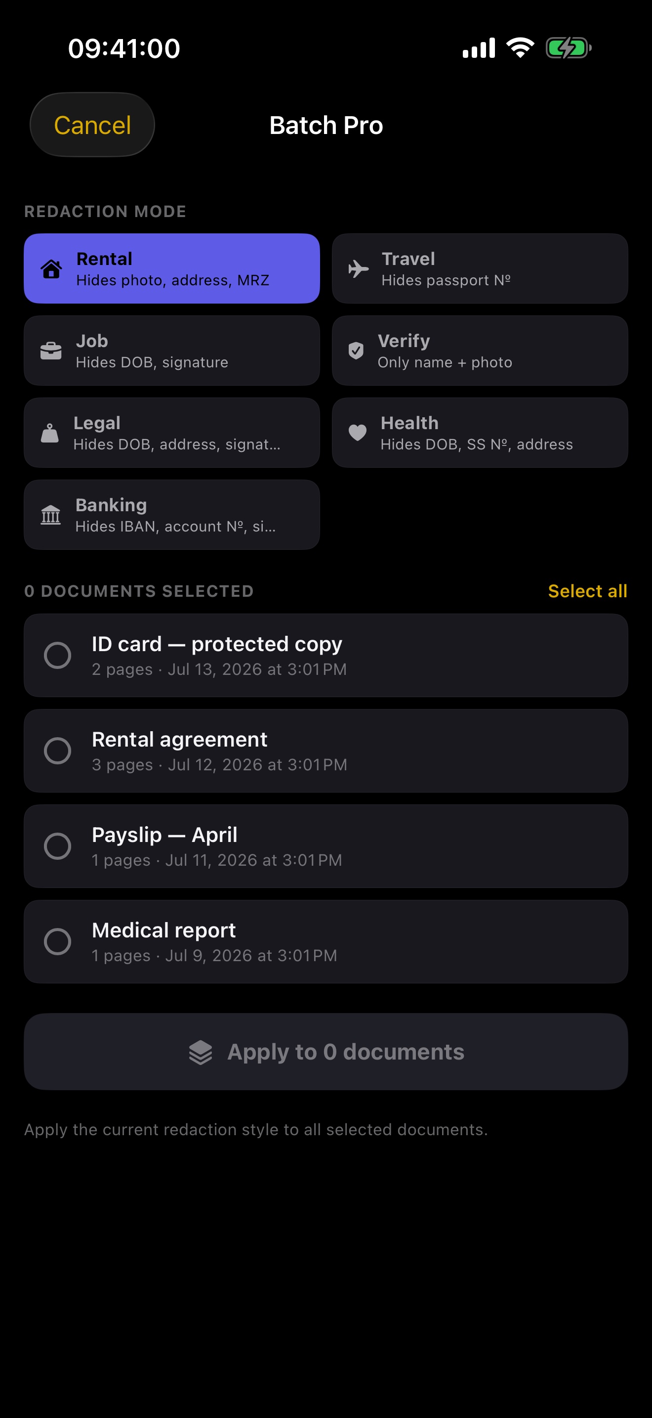 Shield - Batch processing