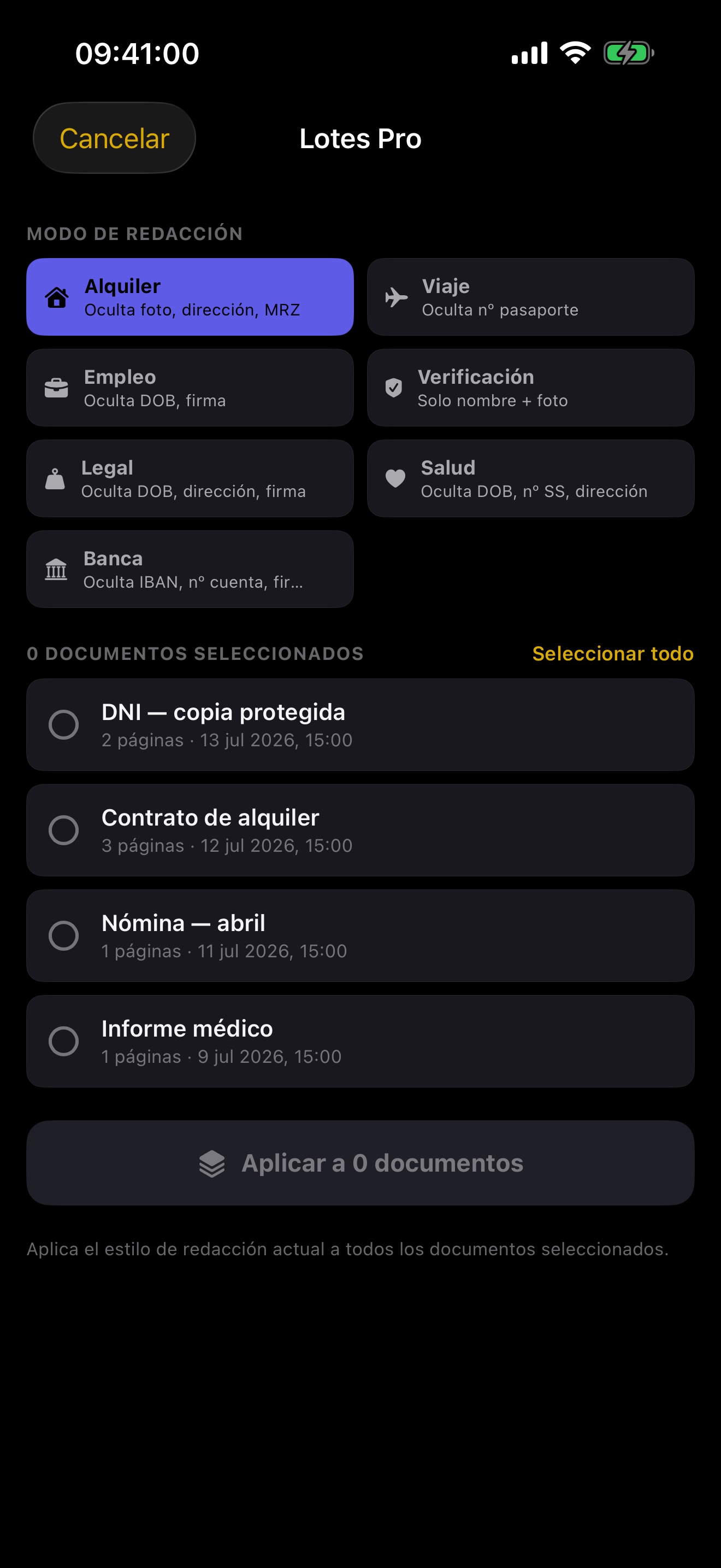 Shield - Procesamiento por lotes