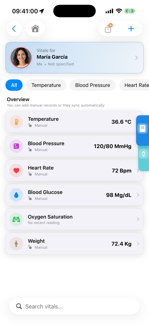 VitalsPath screenshot 1