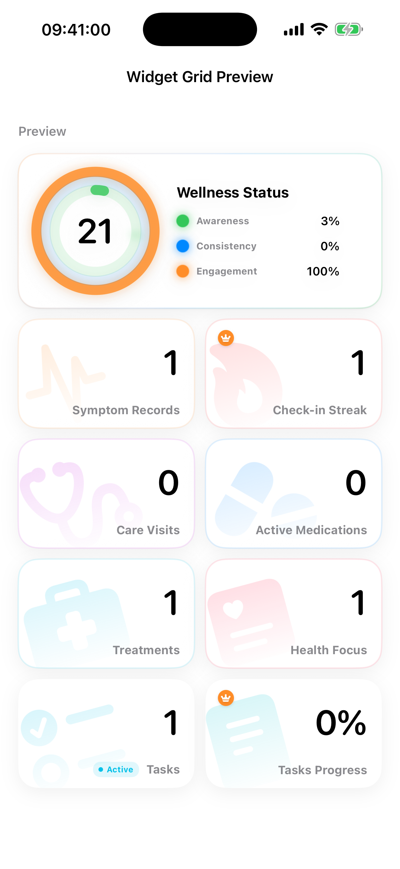 VitalsPath - Interactive widgets