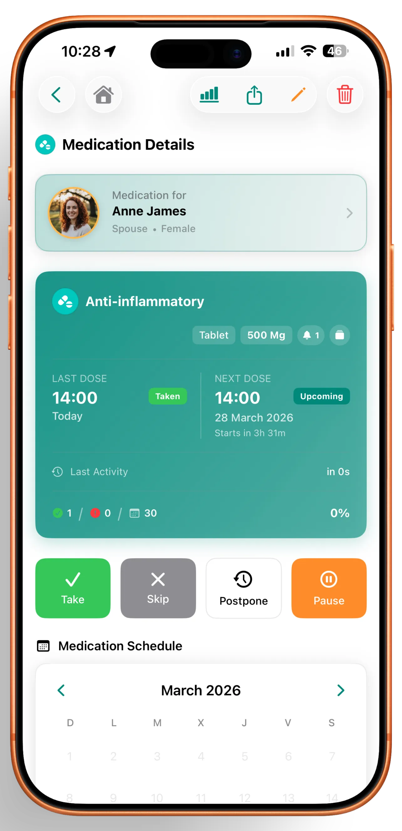 VitalsPath medication detail